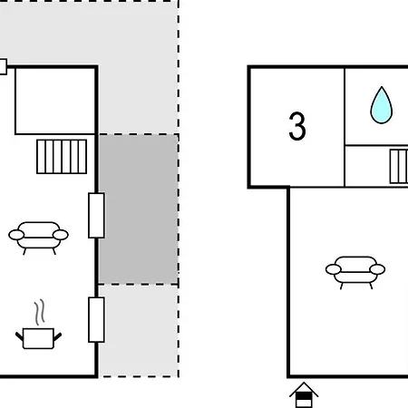 Three-bedroom In Nordenbro Vesteregn